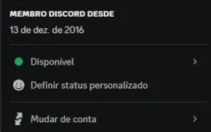 Contas raras do discord 2016/2017