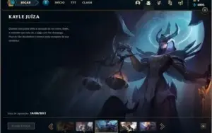 Conta unranked com Janna vitoriosa e Kayle juiza (RARAS)