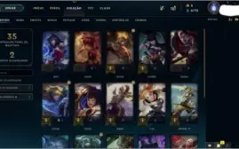 Conta Unranked / LVL 30 / 6175 EA / 17 Campeões