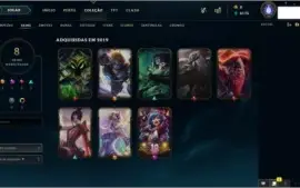 Conta Unranked / LVL 30 / 6175 EA / 17 Campeões