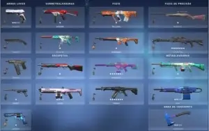 Conta Valorant Com várias skins (preço negociavel)