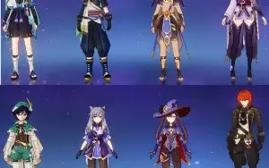 AR55 - Shogun Raiden, Cyno+BIS, Tighnari, Venti, Miko, Scara