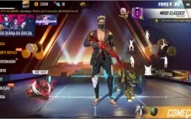 Conta De Free Fire Com Calsa Angelical #BARATA