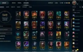Conta LoL Diamante Solo&Flex+133Campeões +98Skins +144Ícones