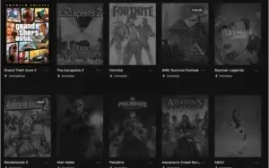 Conta da epic com skins no fort e jogos pagos