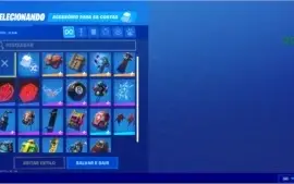 Conta da epic com skins no fort e jogos pagos