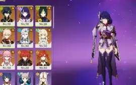Conta Mavuika,kinich,raiden shogun,neuvillete,yaemiko e +3T5