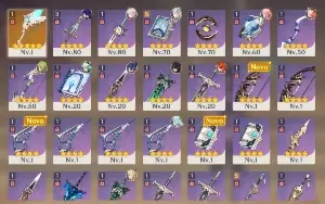 Conta Mavuika,kinich,raiden shogun,neuvillete,yaemiko e +3T5