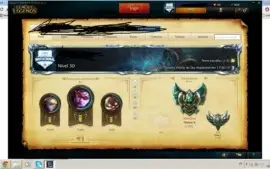 CONTA LEAGUE OF LEGENDS / PLATINA 2 / BORDA DE DIAMOND S4