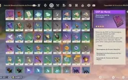 Conta genshin 14 5 estrelas