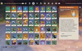 Conta genshin 14 5 estrelas