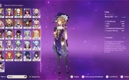 Conta genshin 14 5 estrelas