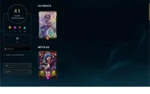 Conta de lol barata com bastante coisa
