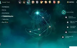 AR55 - Zhong C1, Ganyu C1, Venti C1, Andarilho, Hutao, Raide