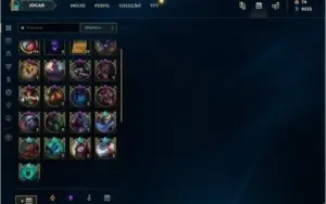 Conta league of legends 856