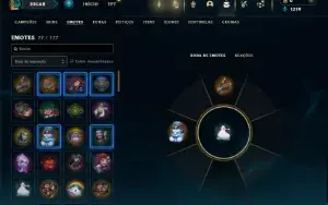 Prata 4 com 50 Champs e 7 Skins ( 150 Jogos )