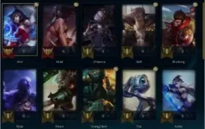 Conta league Of Legends / OURO II
