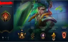Conta league Of Legends / OURO II