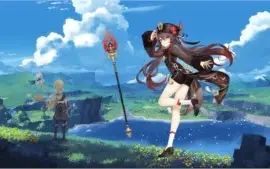 Conta Genshin Impact AR 5 com Hutao + Homa
