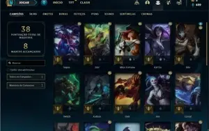 Conta ouro 2 com 26 Champs e 11 Skins