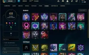 Conta ouro 2 com 26 Champs e 11 Skins