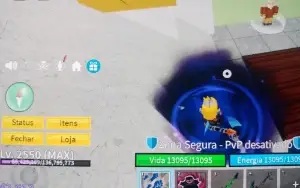 Conta de blox fruit level Max Soul guitar etc..