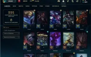 Conta prata 4 com 121 Champs e 117 Skins ( MAIN ADC )
