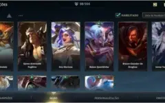 Conta Wild Rift 11 skins Esmeralda II