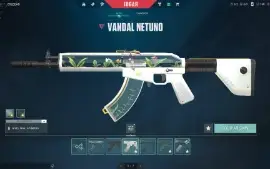 Conta Diamante Com Vandal Sublime / Netuno / Rgx + Skins