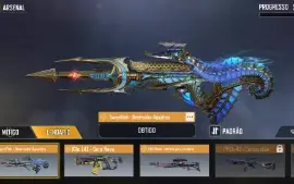 CONTA COD MOBILE - 3 LENDARIAS - 5 CAMUFLAGENS DIAMANTE