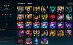 Conta Lol 580 Skins+32 fragmentos (e-mail passivel de troca)