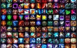 League of Legends conta - Platina e 280 Skins