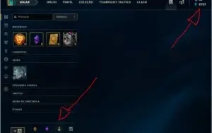 Conta de League of Legends Level 30 Unraked Criada em 2013