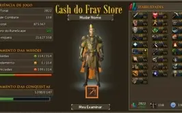 ACC RUNESCAPE É NA CASH DO FRAY STORE