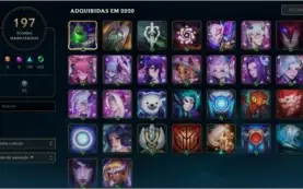 CONTA LEAGUE OF LEGENDS DIAMANTE 4