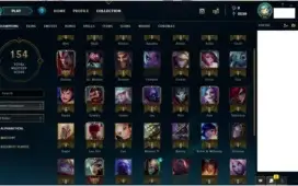 Conta League of Legens Diamante IV