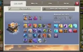 Conta Clash of Clans lv 150