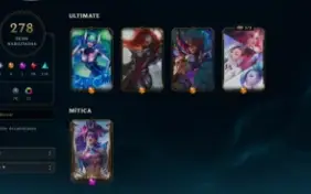 Conta Lol 100% Segura | Full Acesso | 282 Skins |