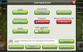CONTA CLASH OF CLANS CV9 80% FULL