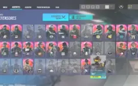 Rainbow Six account Ranked open LEVEL 50 + 39 agents