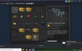 Conta com CS:GO para fazer de main
