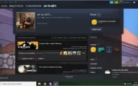 Conta com CS:GO para fazer de main