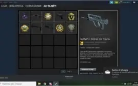 Conta com CS:GO para fazer de main