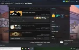Conta com CS:GO para fazer de main