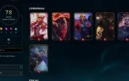 CONTA LOL - LVL 165 - 138 Champions - 78 Skins - FULL ACESSO