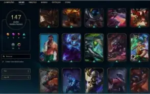 Conta completa League of Legends