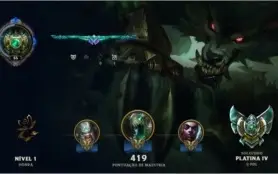 Conta completa League of Legends
