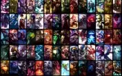 Conta lol todos champs , 189 skins + 107 skins nos espólios