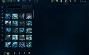 Conta lol todos champs , 189 skins + 107 skins nos espólios