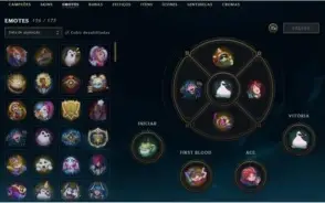 conta lol lvl 381